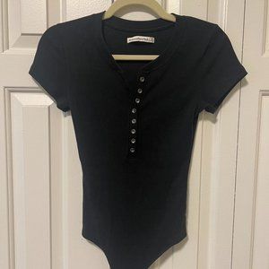 Abercrombie and Fitch Short Sleeve Bodysuit